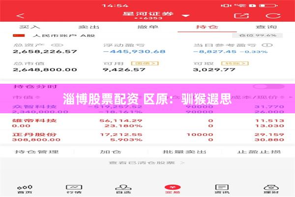 淄博股票配资 区原：驯猴遐思