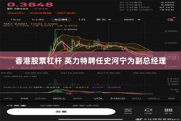 香港股票杠杆 英力特聘任史河宁为副总经理